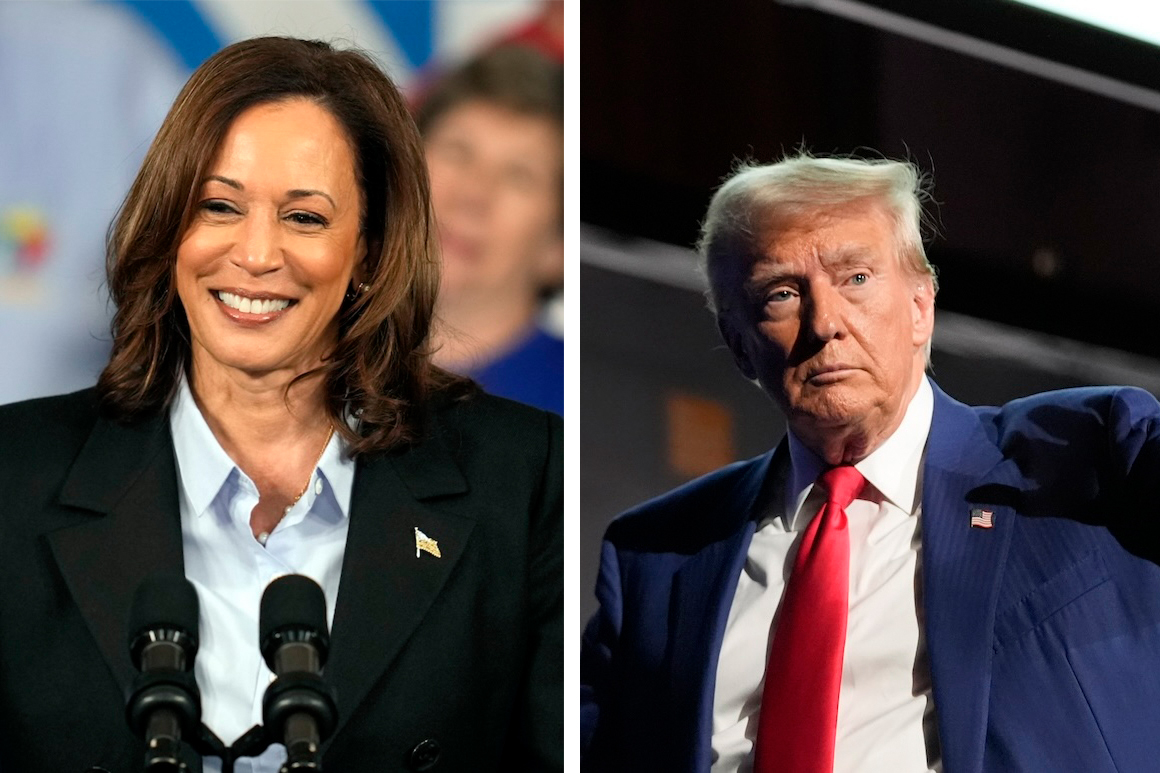 Harris Leading Over Trump