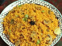 Mushroom Biryani – A Unique Twist