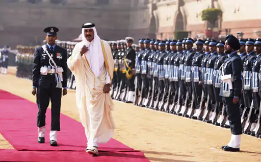 Qatar's Emir Visit to India